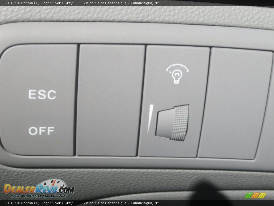 2010 Kia Optima LX Bright Silver / Gray Photo #28