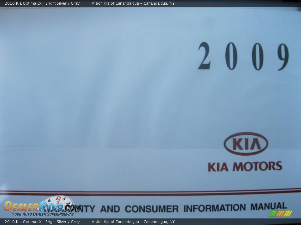 2010 Kia Optima LX Bright Silver / Gray Photo #29