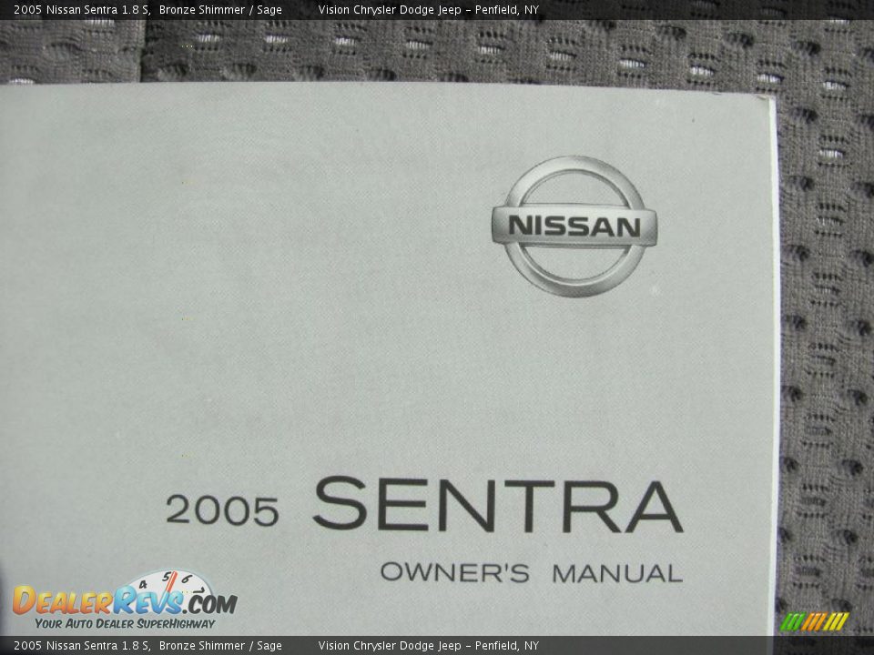 2005 Nissan Sentra 1.8 S Bronze Shimmer / Sage Photo #4