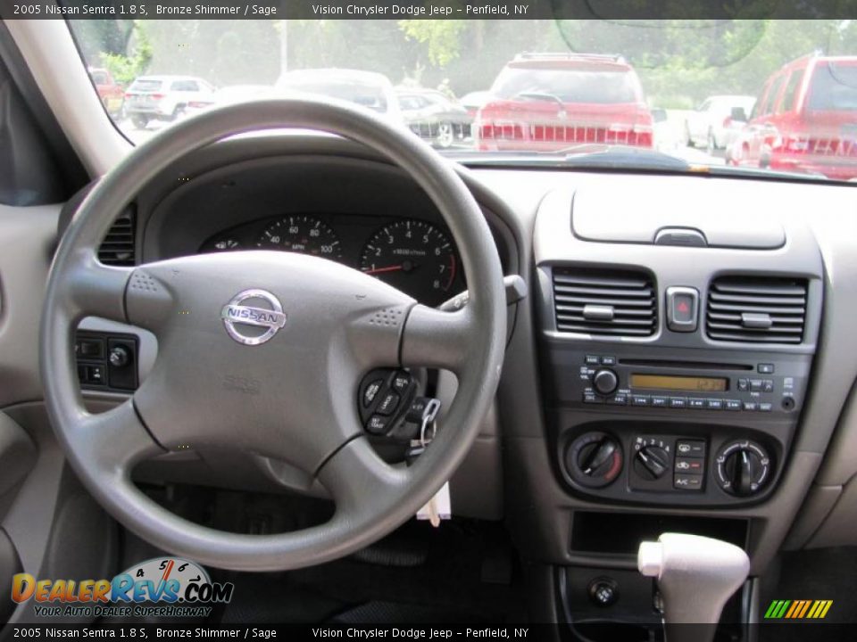 2005 Nissan Sentra 1.8 S Bronze Shimmer / Sage Photo #6