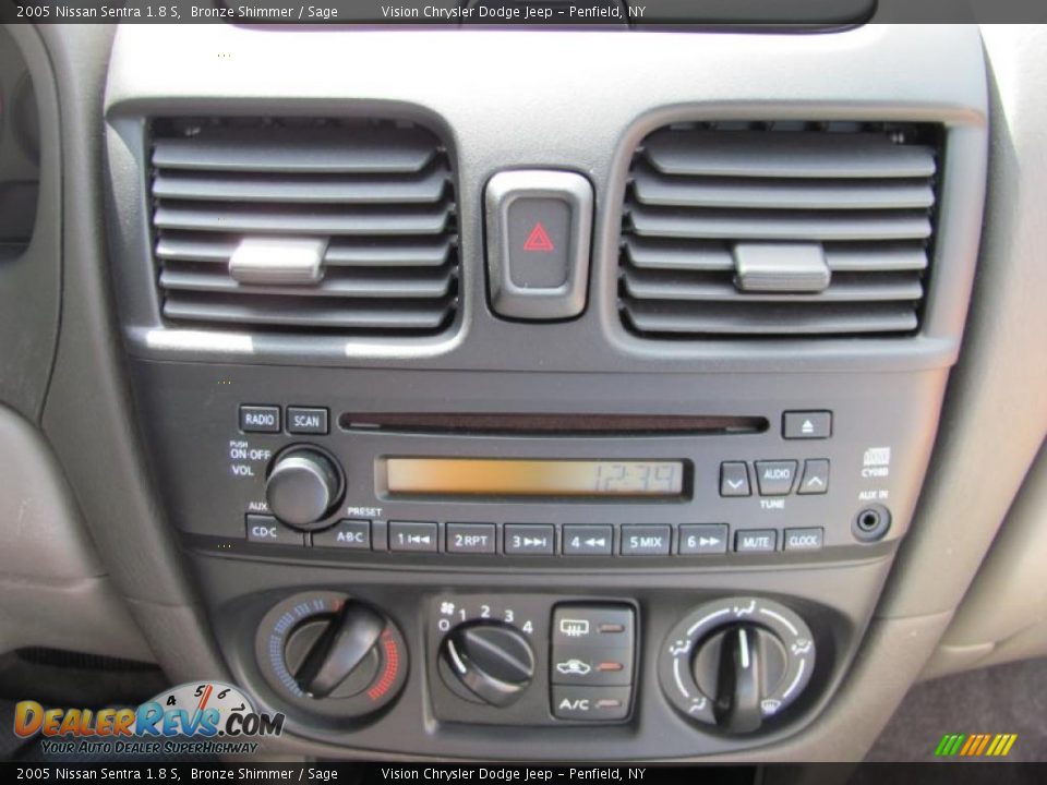 2005 Nissan Sentra 1.8 S Bronze Shimmer / Sage Photo #7