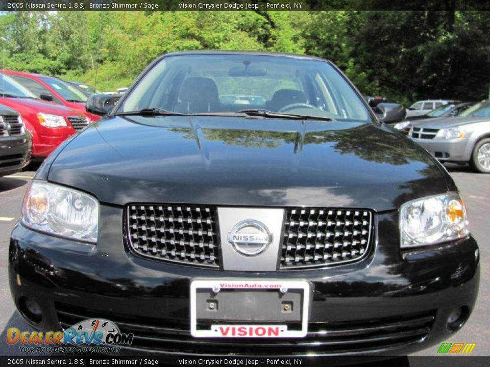 2005 Nissan Sentra 1.8 S Bronze Shimmer / Sage Photo #18