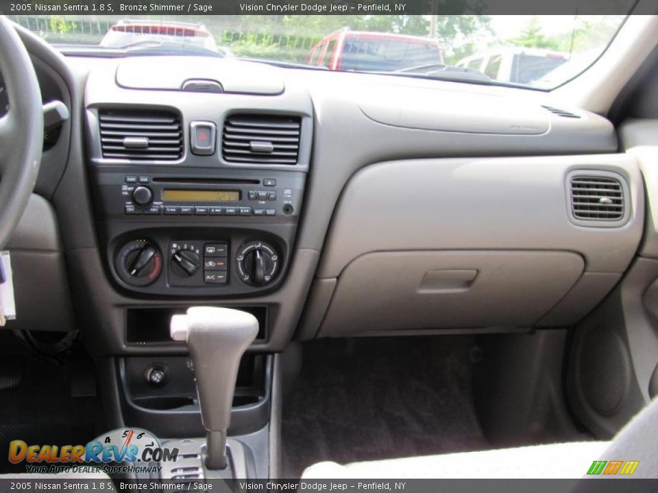 2005 Nissan Sentra 1.8 S Bronze Shimmer / Sage Photo #21