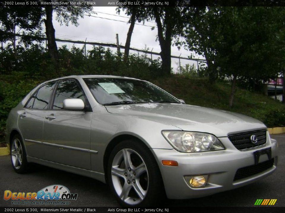 2002 Lexus IS 300 Millennium Silver Metallic / Black Photo #5