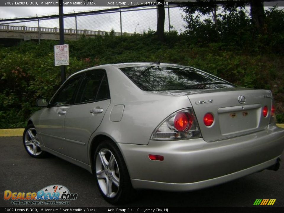 2002 Lexus IS 300 Millennium Silver Metallic / Black Photo #6