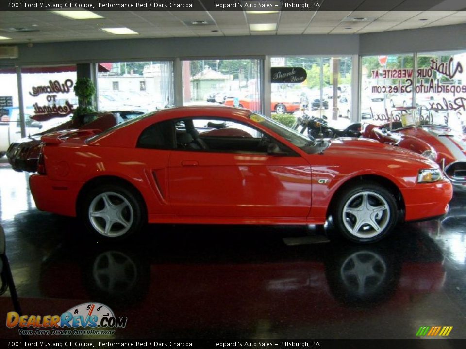 2001 Ford Mustang GT Coupe Performance Red / Dark Charcoal Photo #4