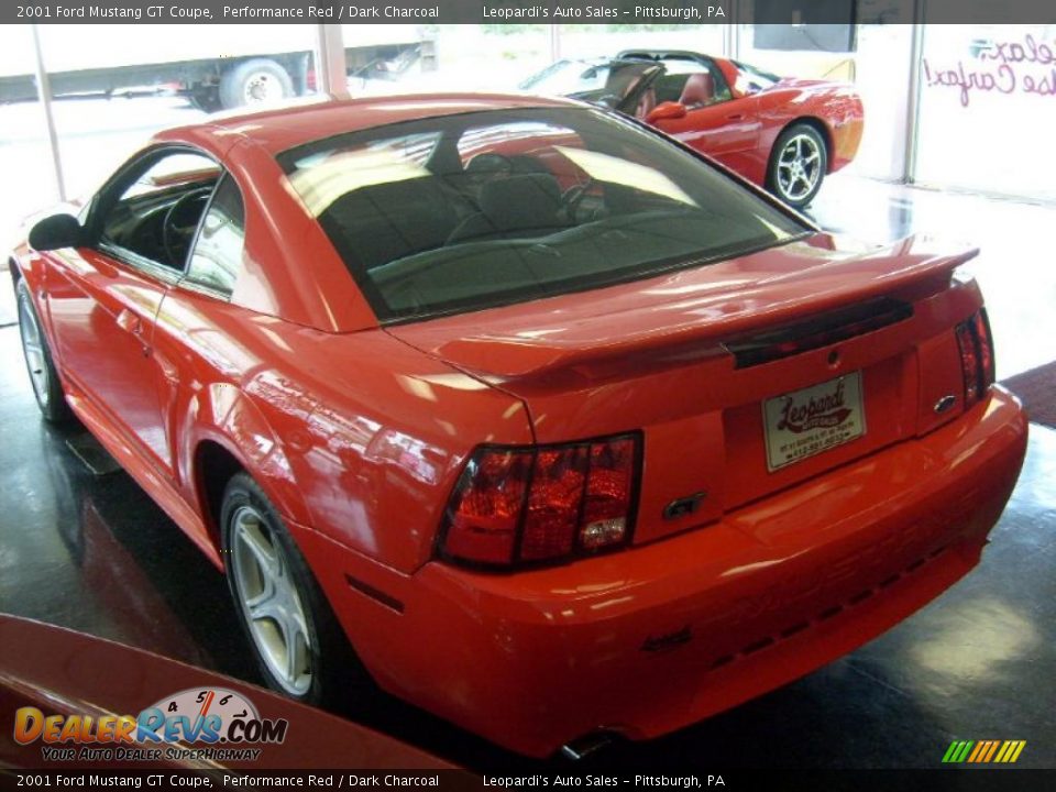 2001 Ford Mustang GT Coupe Performance Red / Dark Charcoal Photo #7