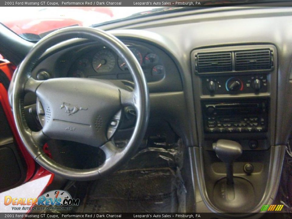 2001 Ford Mustang GT Coupe Performance Red / Dark Charcoal Photo #15