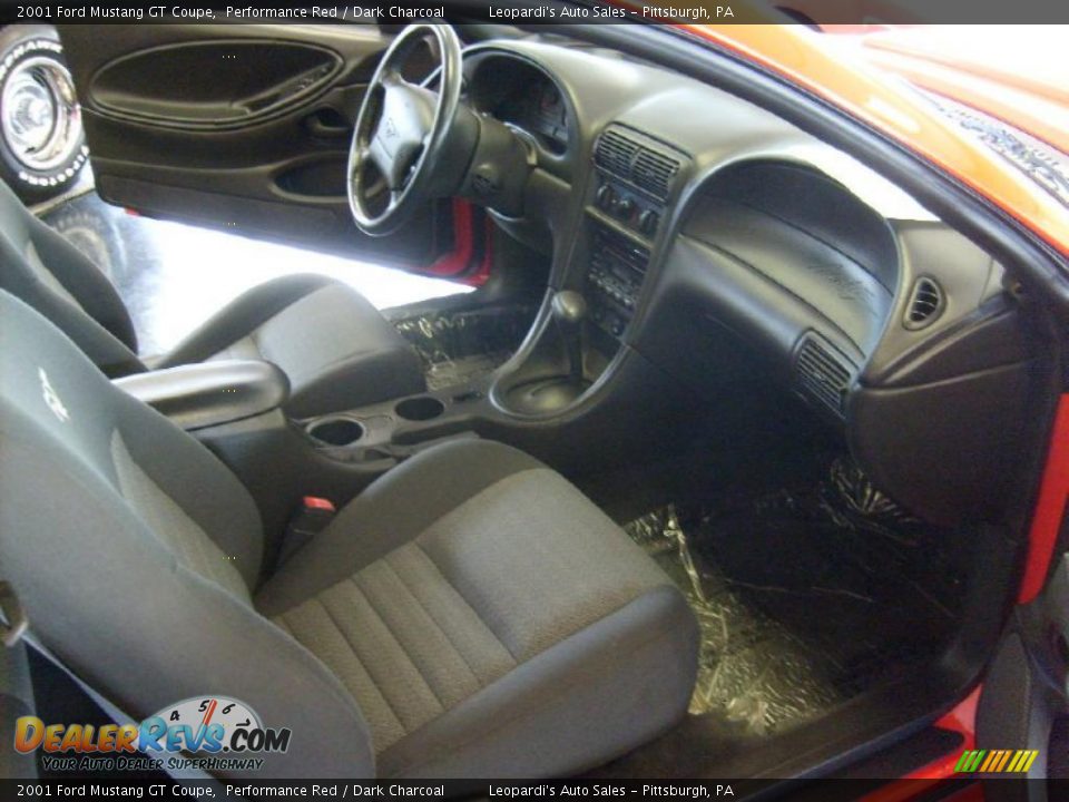 2001 Ford Mustang GT Coupe Performance Red / Dark Charcoal Photo #17