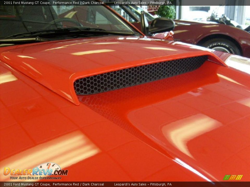 2001 Ford Mustang GT Coupe Performance Red / Dark Charcoal Photo #26