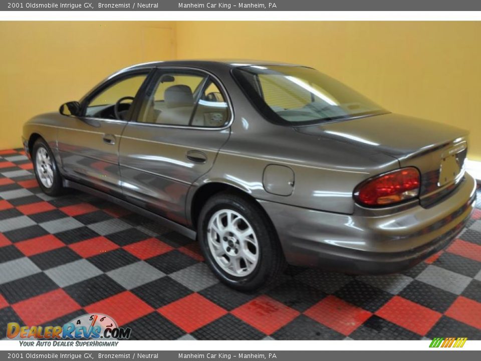 2001 Oldsmobile Intrigue GX Bronzemist / Neutral Photo #4