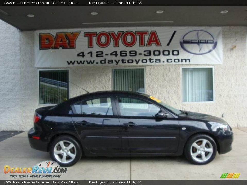 2006 Mazda MAZDA3 i Sedan Black Mica / Black Photo #1