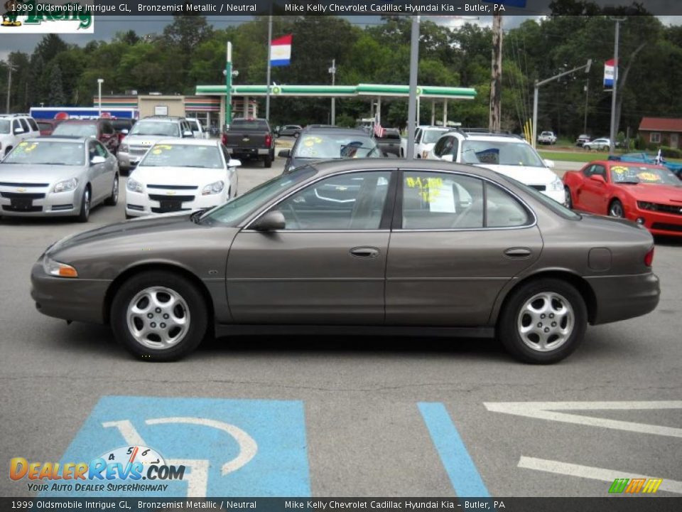 1999 Oldsmobile Intrigue GL Bronzemist Metallic / Neutral Photo #14