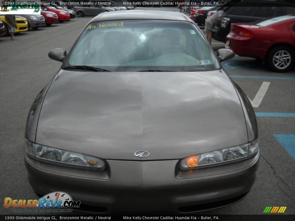 1999 Oldsmobile Intrigue GL Bronzemist Metallic / Neutral Photo #16