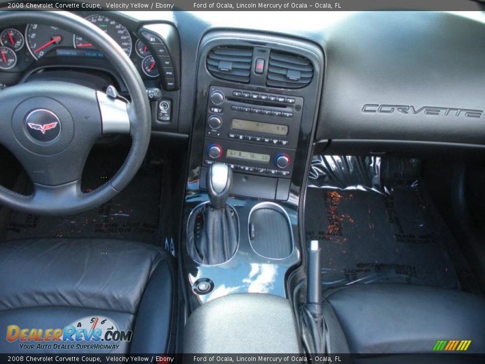2008 Chevrolet Corvette Coupe Velocity Yellow / Ebony Photo #21