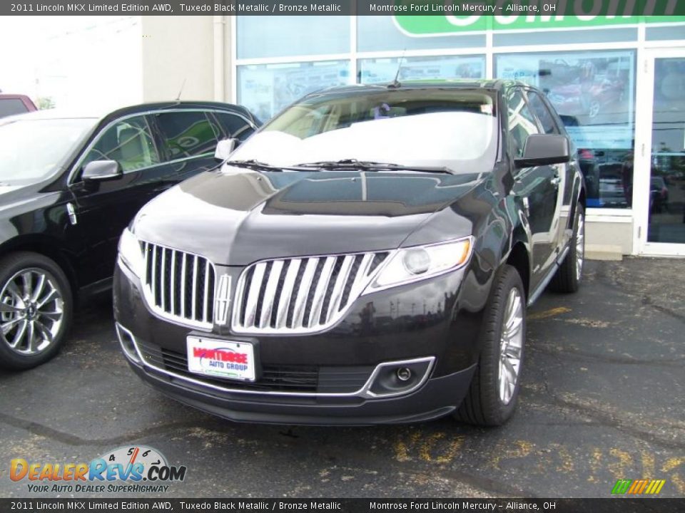 2011 Lincoln MKX Limited Edition AWD Tuxedo Black Metallic / Bronze Metallic Photo #1