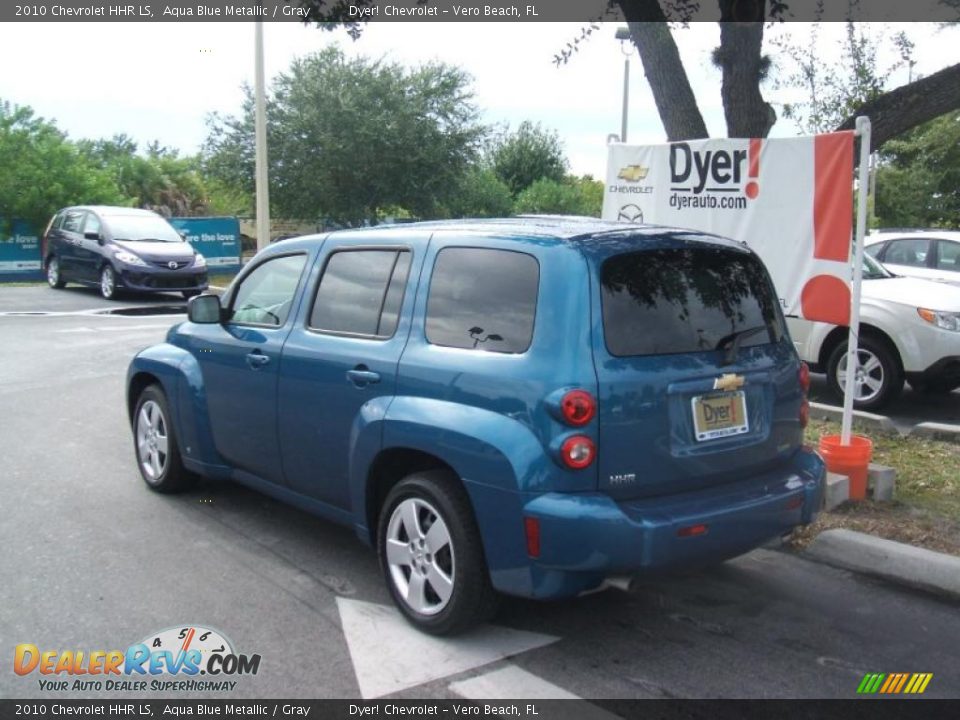 2010 Chevrolet HHR LS Aqua Blue Metallic / Gray Photo #4