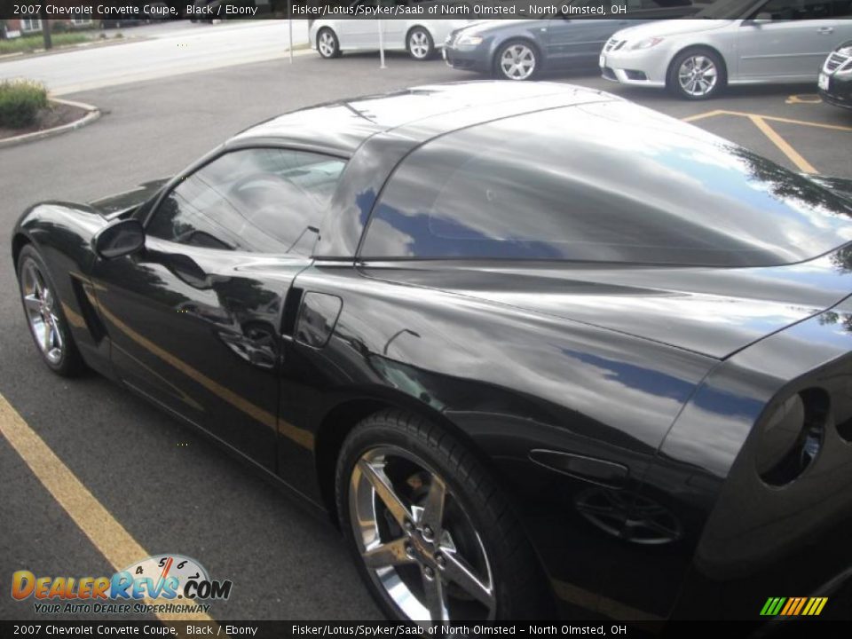2007 Chevrolet Corvette Coupe Black / Ebony Photo #4