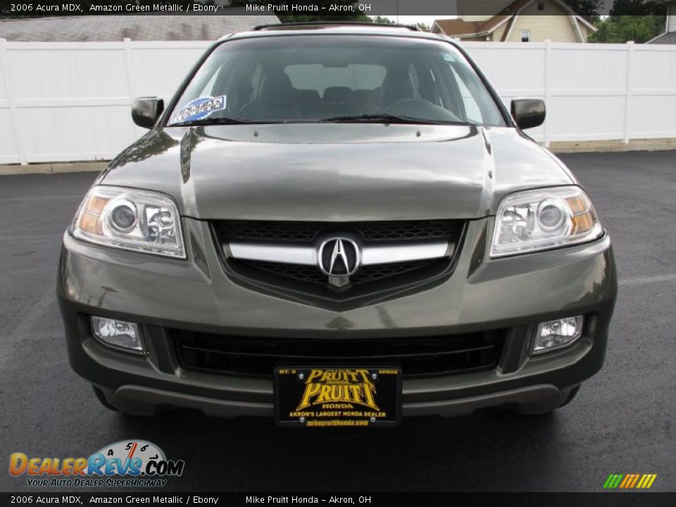 2006 Acura MDX Amazon Green Metallic / Ebony Photo #4