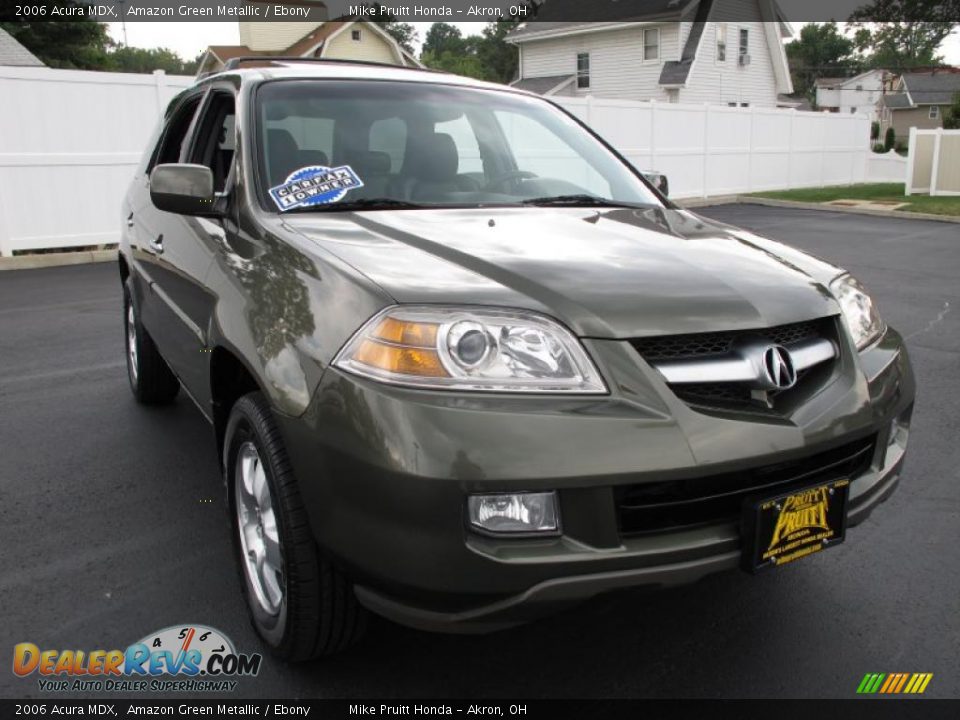 2006 Acura MDX Amazon Green Metallic / Ebony Photo #5