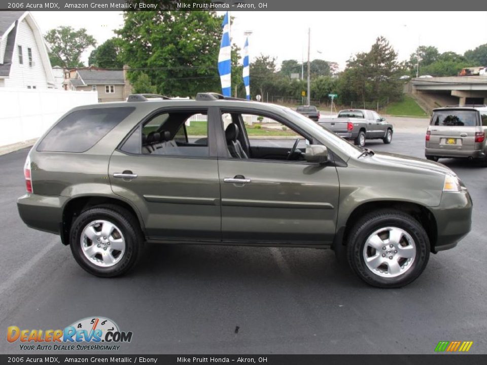 2006 Acura MDX Amazon Green Metallic / Ebony Photo #6