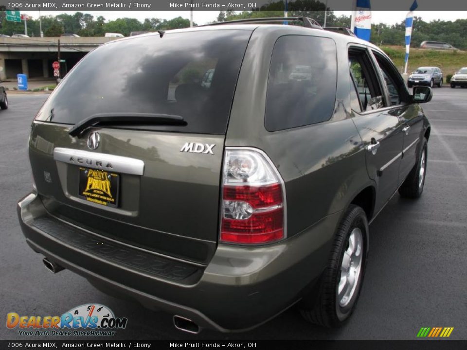 2006 Acura MDX Amazon Green Metallic / Ebony Photo #7