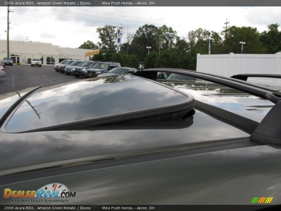 2006 Acura MDX Amazon Green Metallic / Ebony Photo #10
