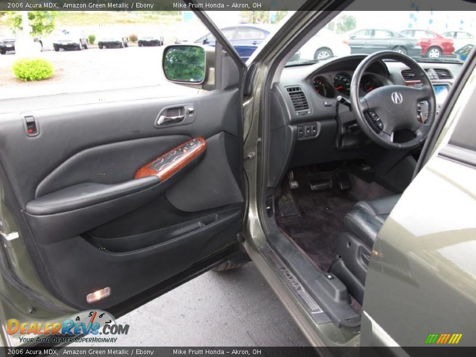 2006 Acura MDX Amazon Green Metallic / Ebony Photo #11