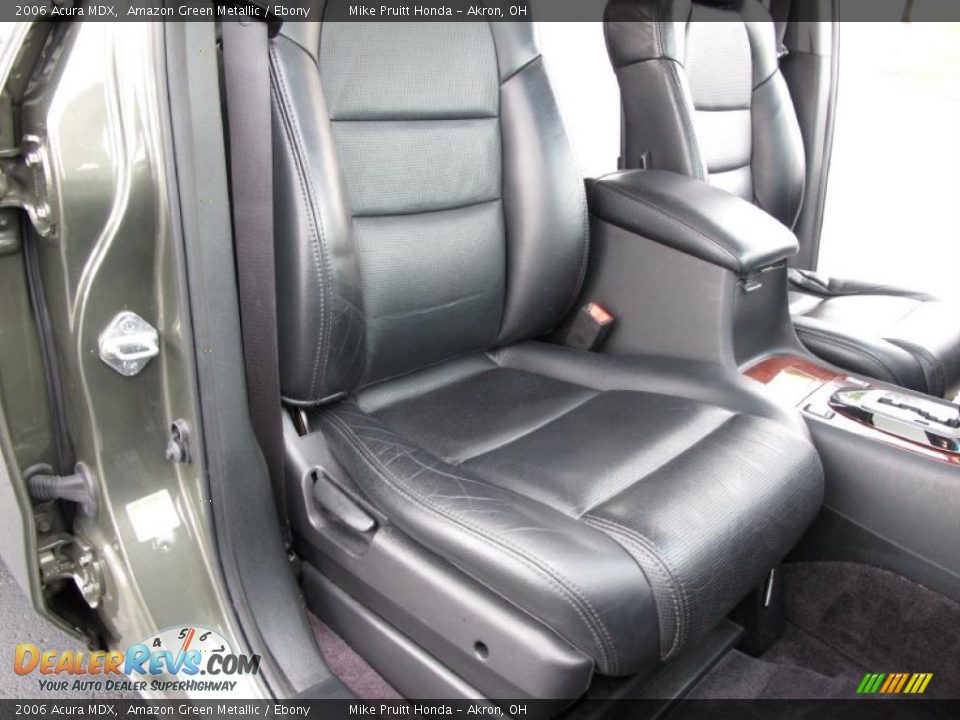 2006 Acura MDX Amazon Green Metallic / Ebony Photo #16