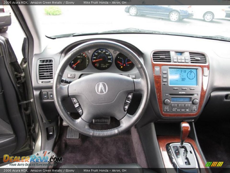 2006 Acura MDX Amazon Green Metallic / Ebony Photo #17