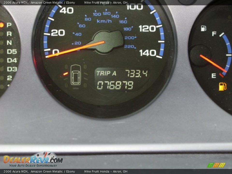 2006 Acura MDX Amazon Green Metallic / Ebony Photo #19