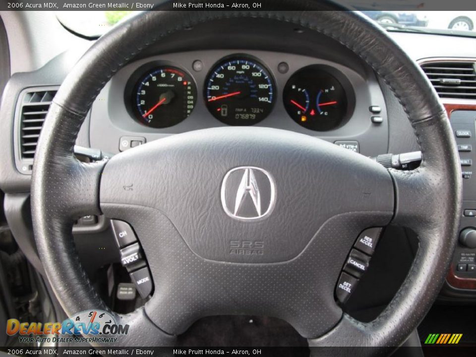 2006 Acura MDX Amazon Green Metallic / Ebony Photo #20