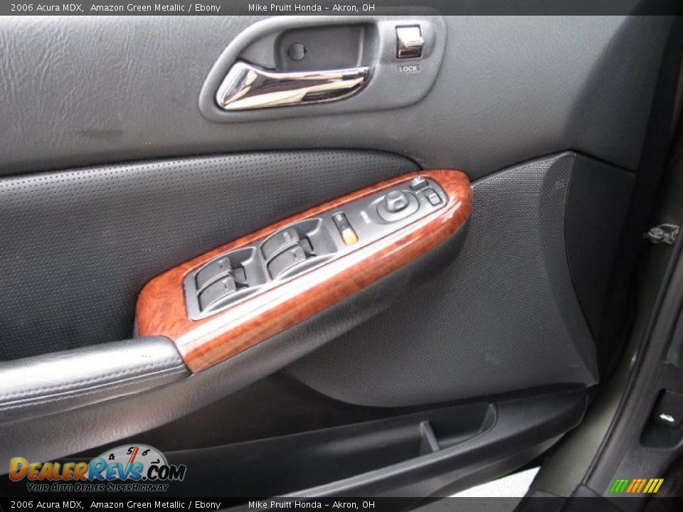 2006 Acura MDX Amazon Green Metallic / Ebony Photo #21