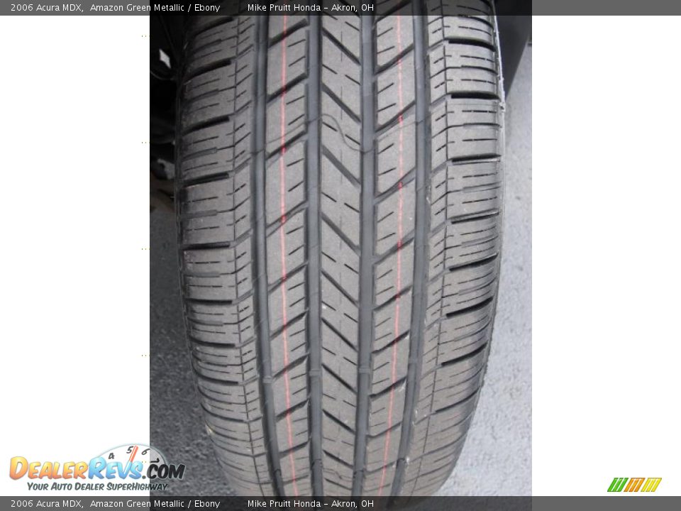 2006 Acura MDX Amazon Green Metallic / Ebony Photo #26