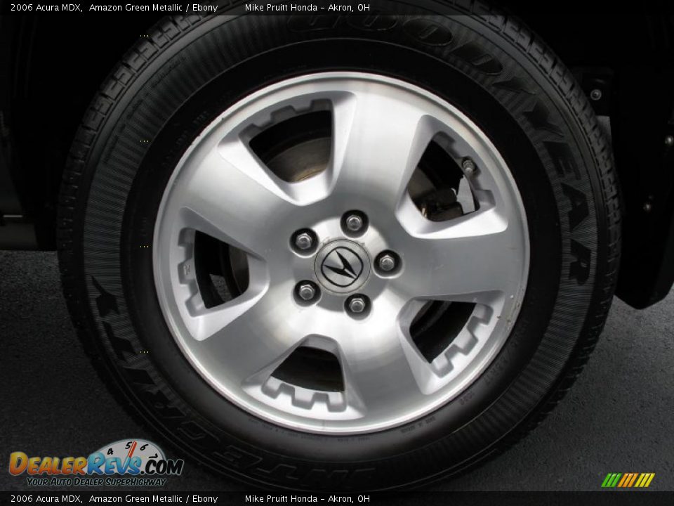 2006 Acura MDX Amazon Green Metallic / Ebony Photo #27