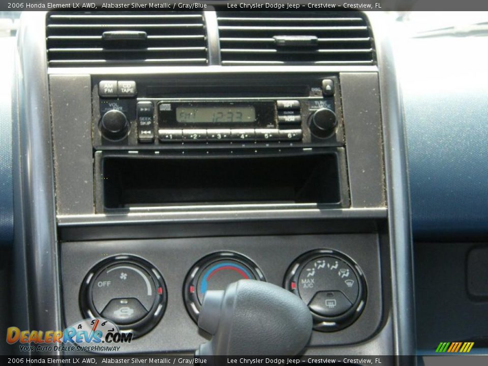 2006 Honda Element LX AWD Alabaster Silver Metallic / Gray/Blue Photo #20