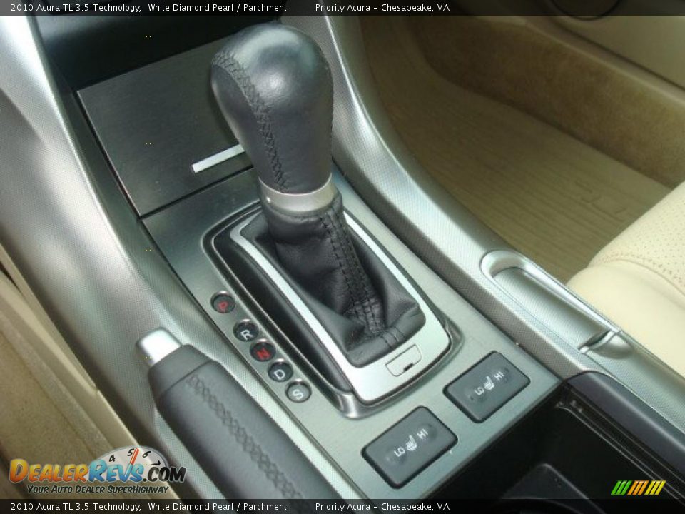 2010 Acura TL 3.5 Technology White Diamond Pearl / Parchment Photo #19