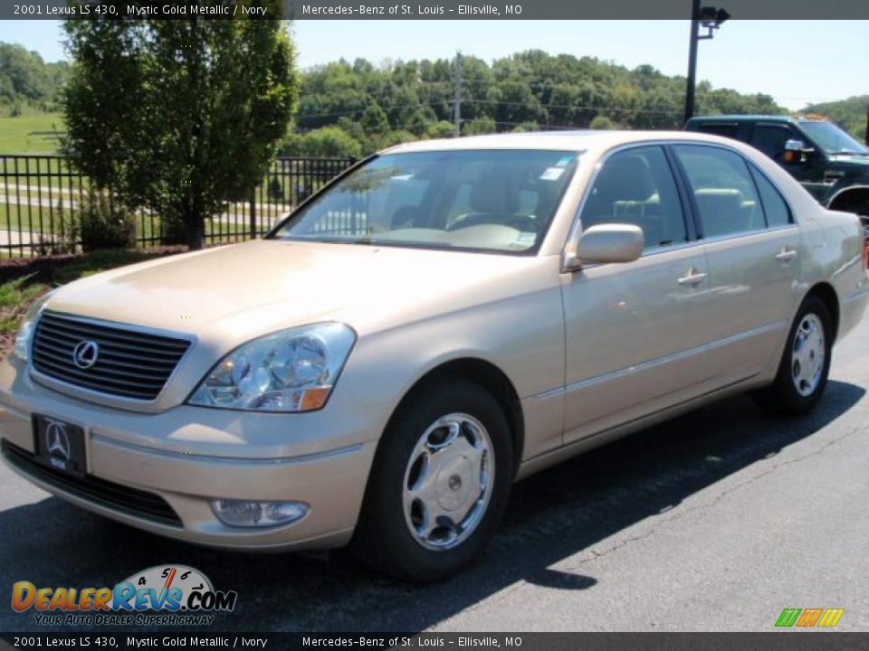 2001 Lexus LS 430 Mystic Gold Metallic / Ivory Photo #1