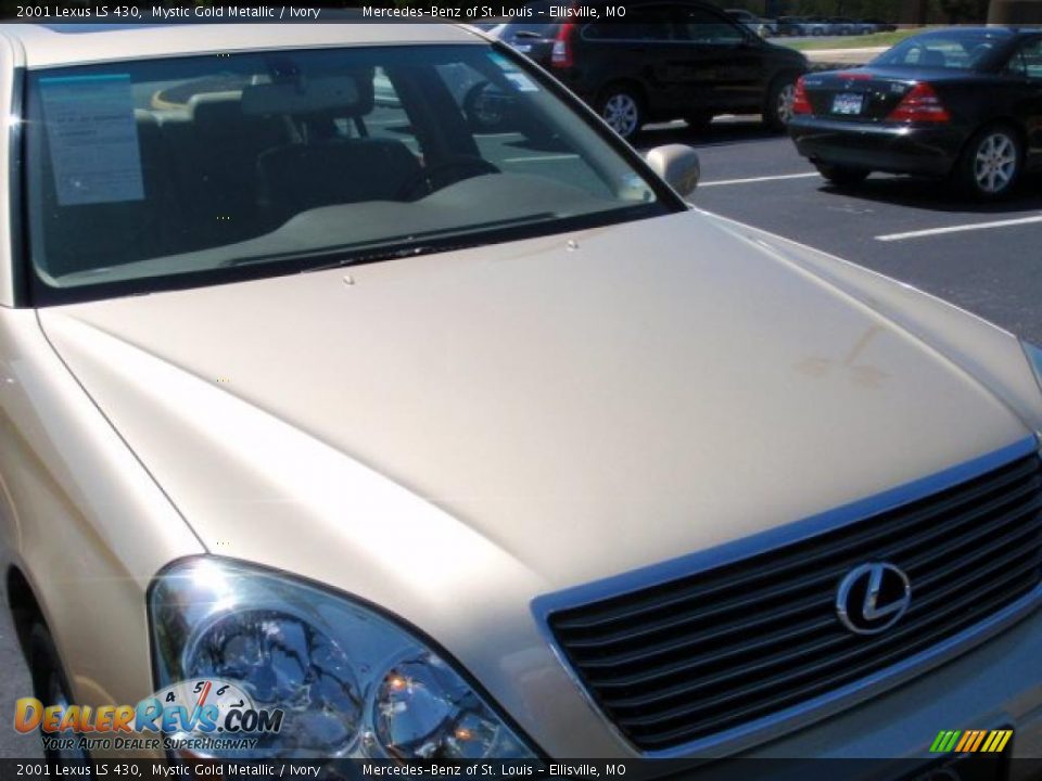 2001 Lexus LS 430 Mystic Gold Metallic / Ivory Photo #5