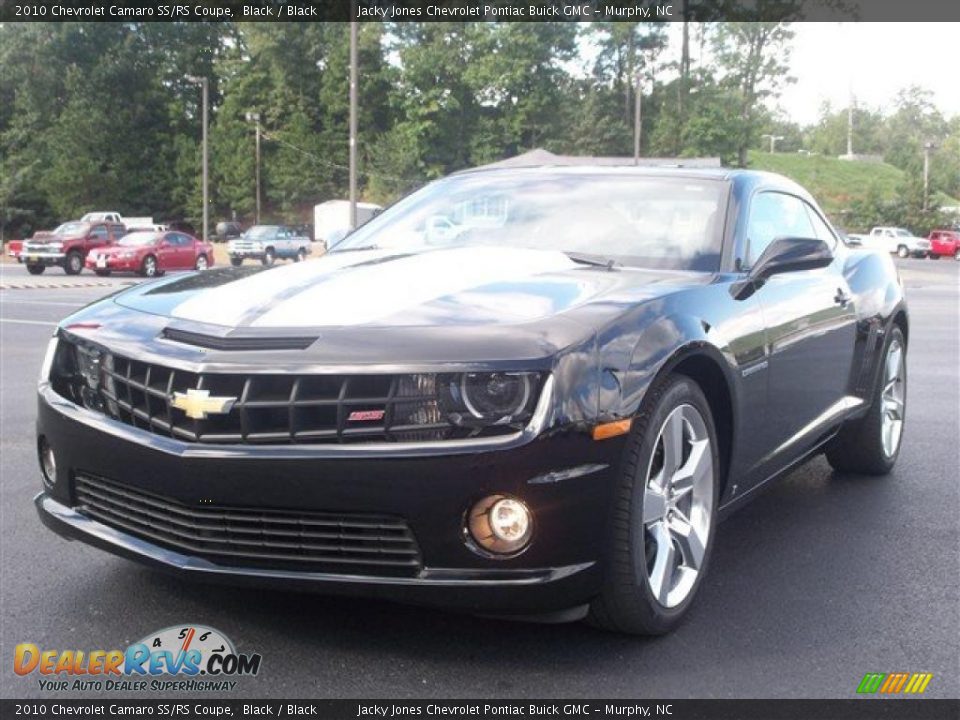 2010 Chevrolet Camaro SS/RS Coupe Black / Black Photo #2
