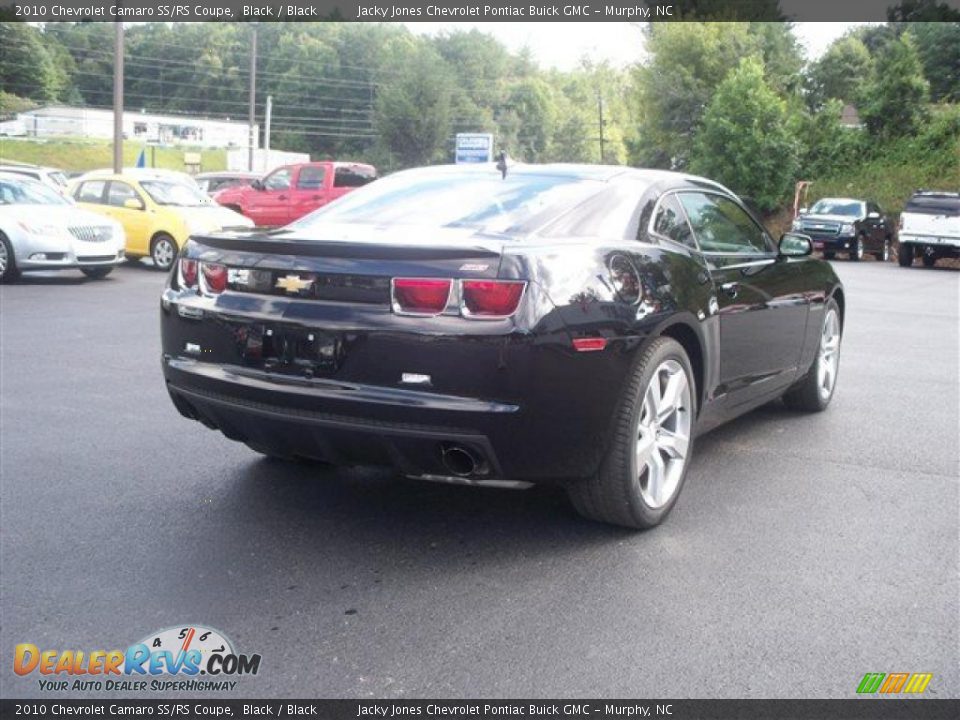 2010 Chevrolet Camaro SS/RS Coupe Black / Black Photo #6