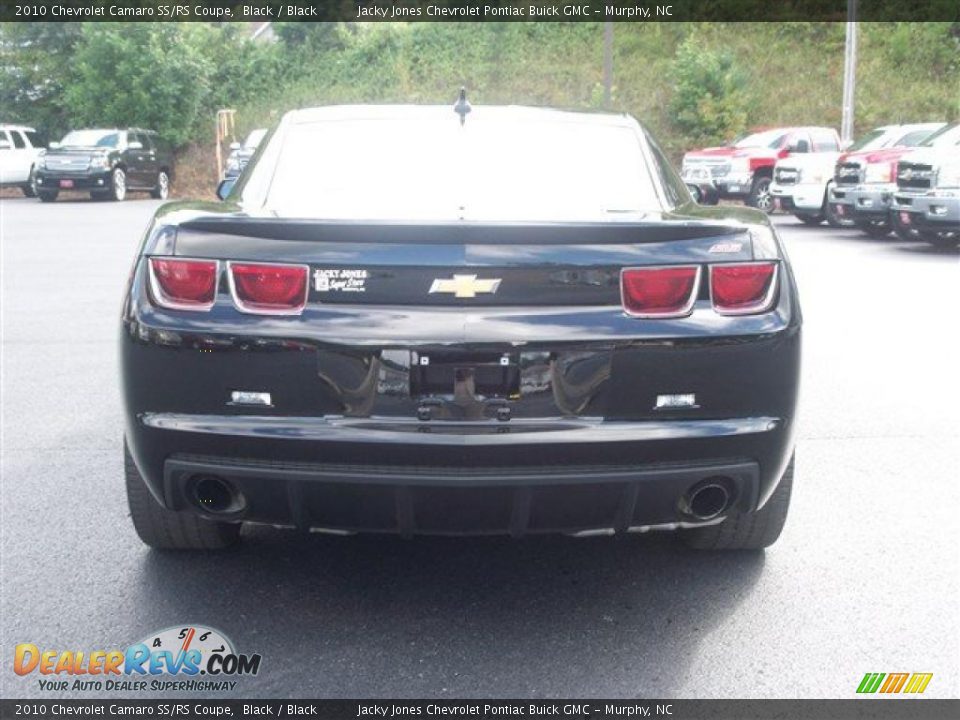2010 Chevrolet Camaro SS/RS Coupe Black / Black Photo #8