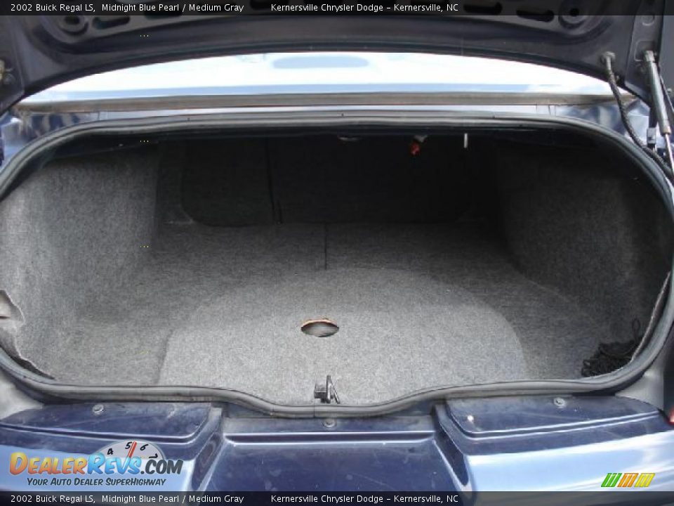 2002 Buick Regal LS Midnight Blue Pearl / Medium Gray Photo #13