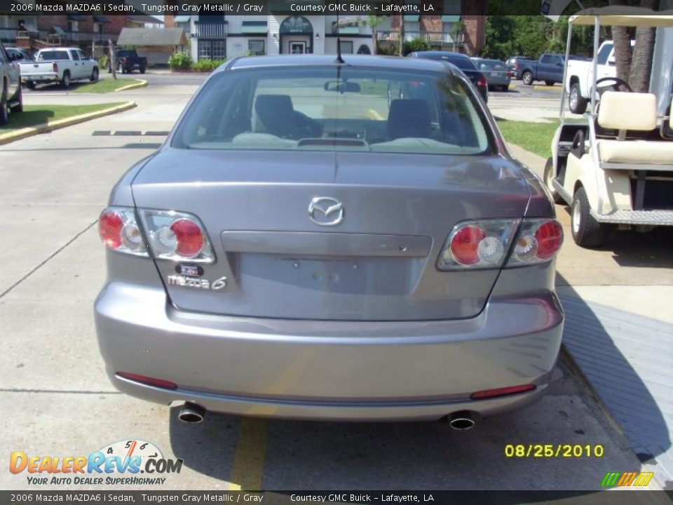 2006 Mazda MAZDA6 i Sedan Tungsten Gray Metallic / Gray Photo #2