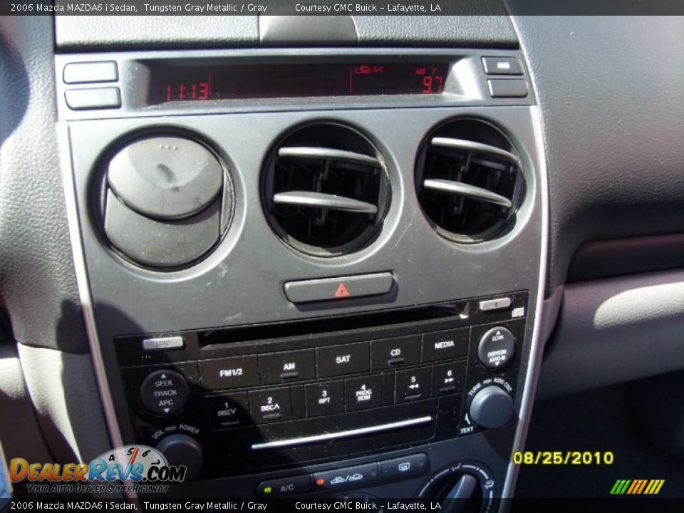 2006 Mazda MAZDA6 i Sedan Tungsten Gray Metallic / Gray Photo #15