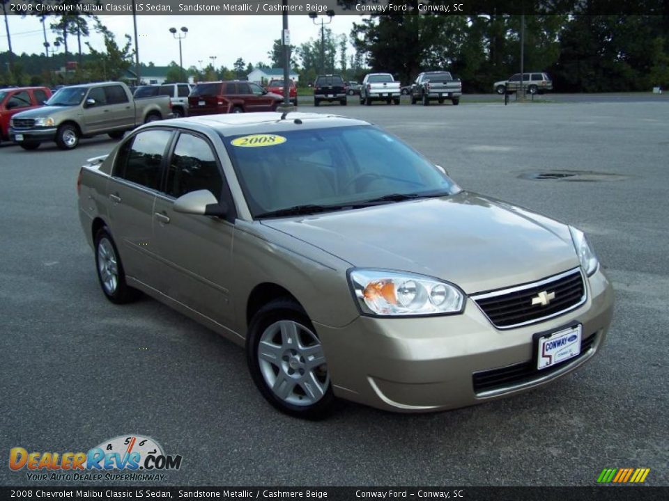 2008 Chevrolet Malibu Classic LS Sedan Sandstone Metallic / Cashmere Beige Photo #3