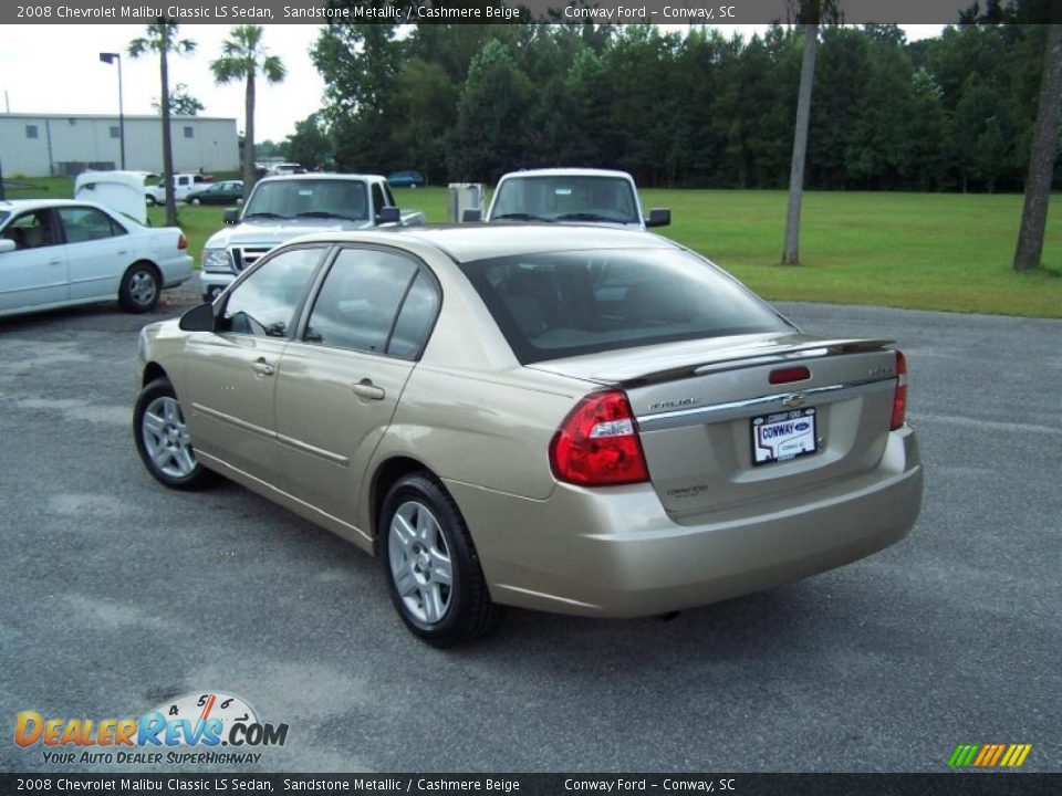 2008 Chevrolet Malibu Classic LS Sedan Sandstone Metallic / Cashmere Beige Photo #7
