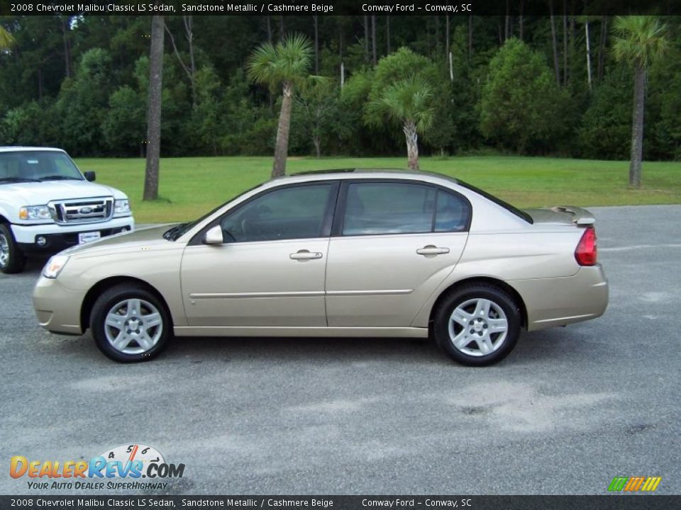 2008 Chevrolet Malibu Classic LS Sedan Sandstone Metallic / Cashmere Beige Photo #8