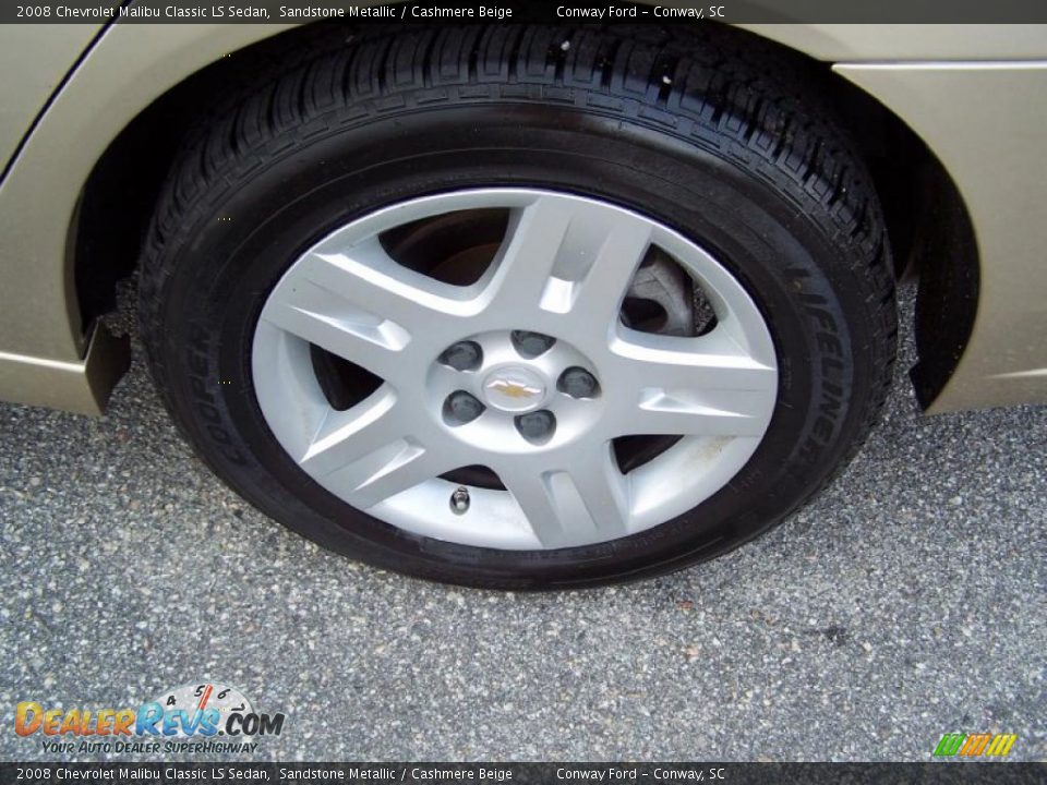 2008 Chevrolet Malibu Classic LS Sedan Sandstone Metallic / Cashmere Beige Photo #9