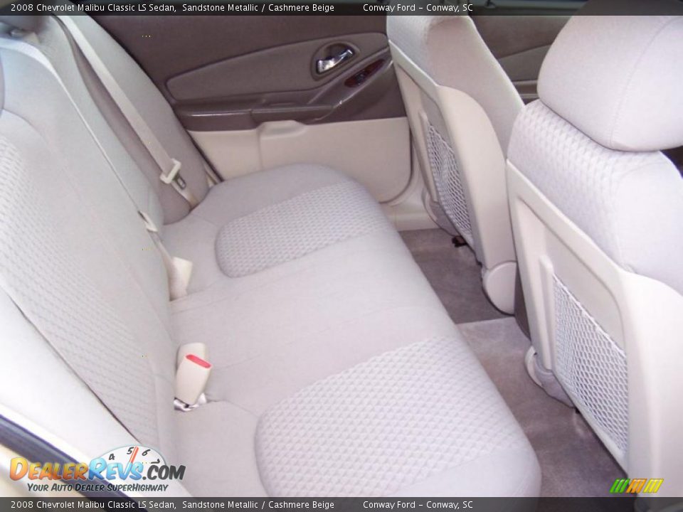 2008 Chevrolet Malibu Classic LS Sedan Sandstone Metallic / Cashmere Beige Photo #16